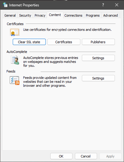 Medicare SHA-1 PKI Certificate Screenshot